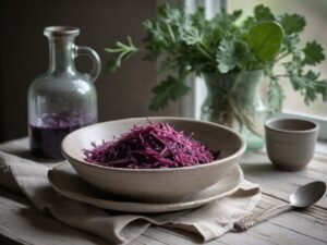 Beetroot & red cabbage sauerkraut